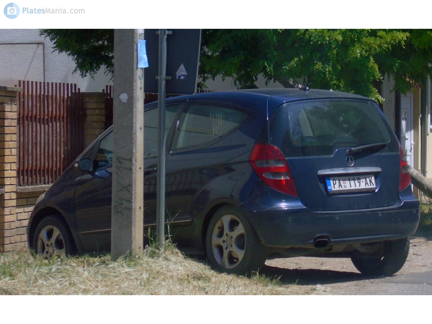 PA 119-AK, Mercedes-Benz A-Klasse 2nd gen 3-door Hatch (W169), 2004–2008