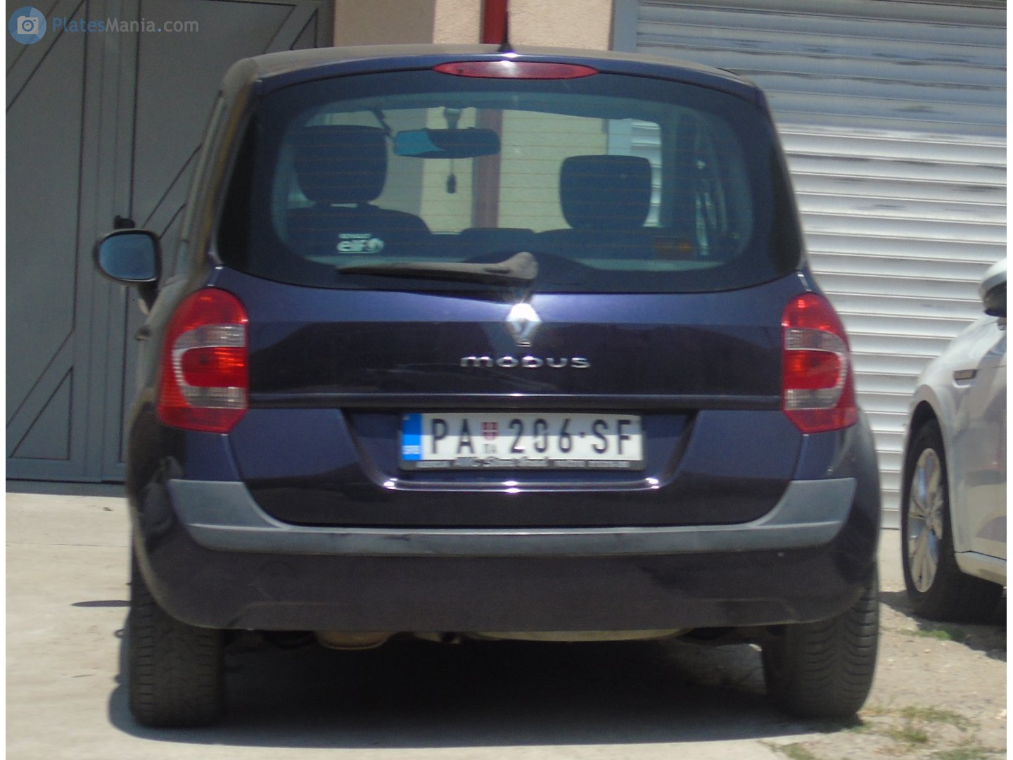 PA 206-SF, Renault Modus 1st gen (J77), facelift, 2008–2012