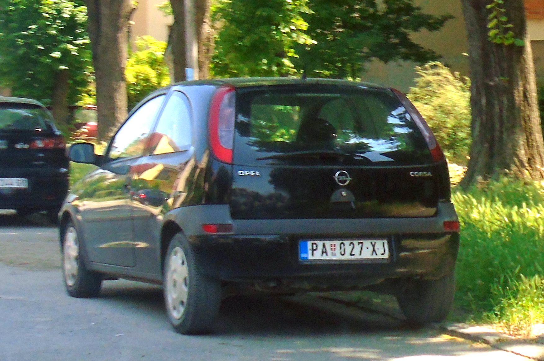 PA 027-XJ, Opel Corsa 3rd gen 3-door Hatch (C; X01), 2000–2006