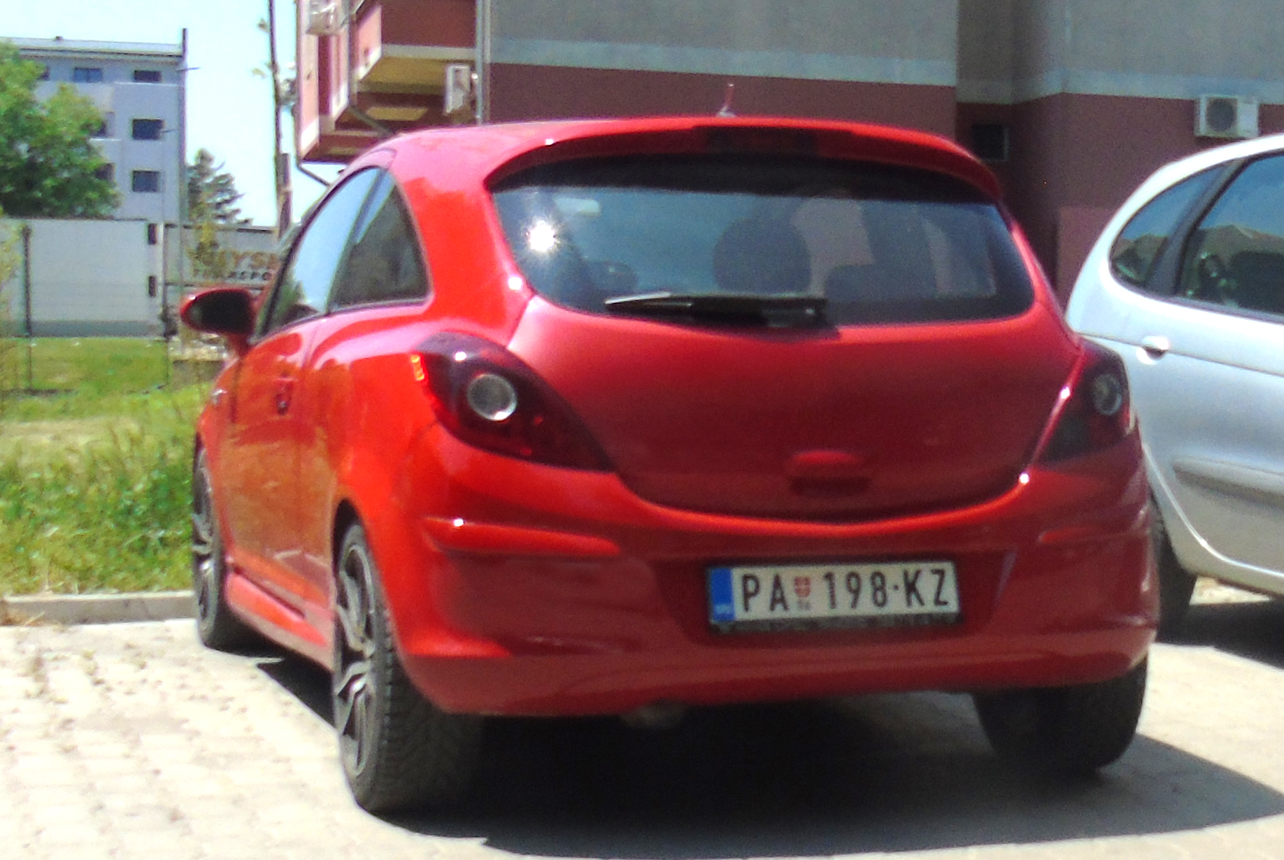 PA 198-KZ, Opel Corsa 4th gen 3-door Hatch (D; S07), 2006–2015