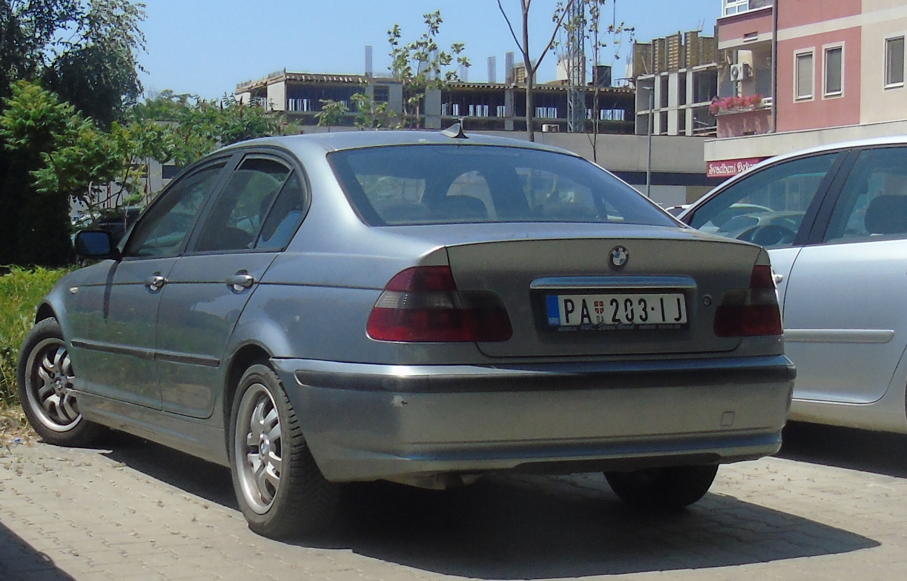 PA 203-IJ, BMW 3 Series 4th gen Sedan (E46), 1998–2005