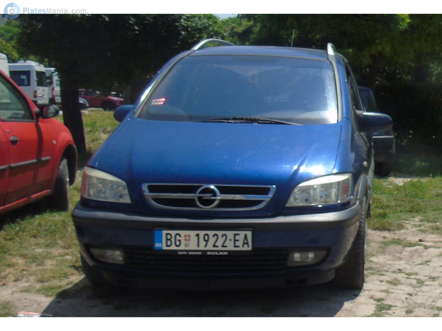 BG 1922-EA, Opel Zafira 1st gen (A; T98), 1999–2005