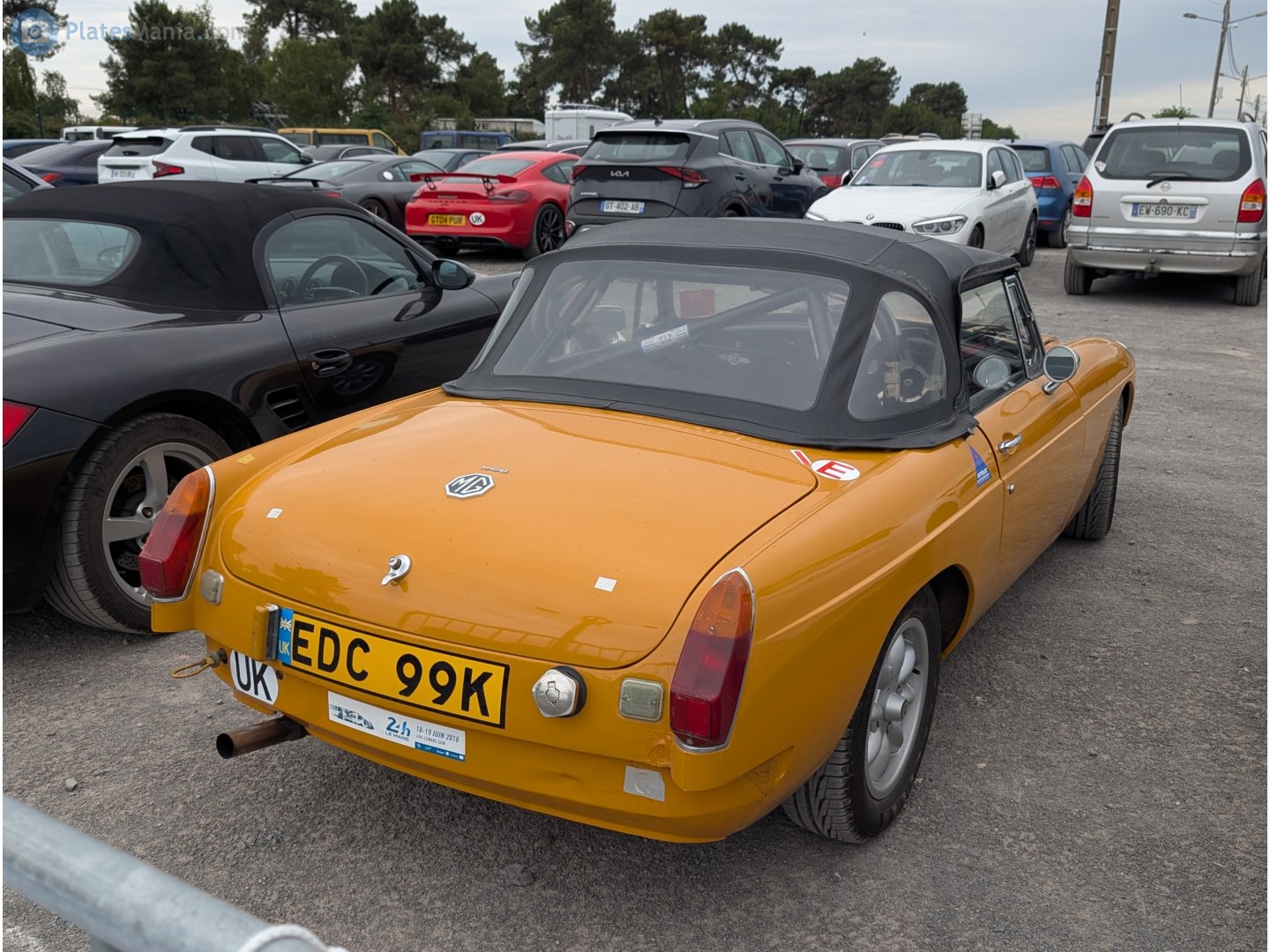 EDC99K, MG B 1st gen Roadster, 1962–1980