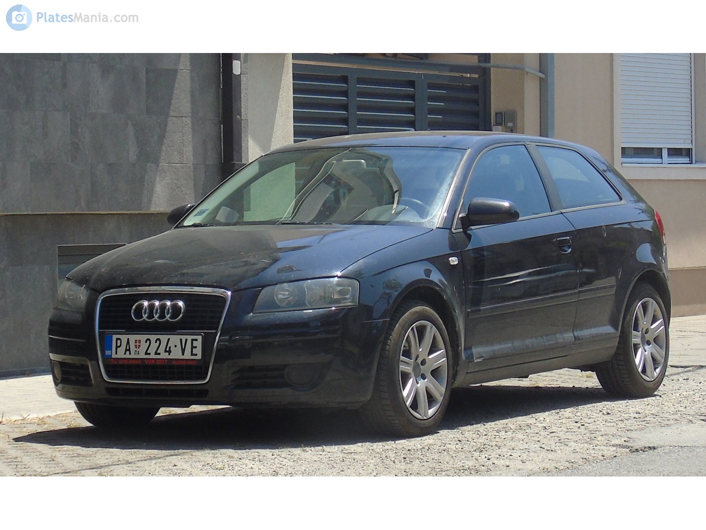 PA 224-VE, Audi A3 2nd gen 3-door Hatch (8P1), 2003–2012