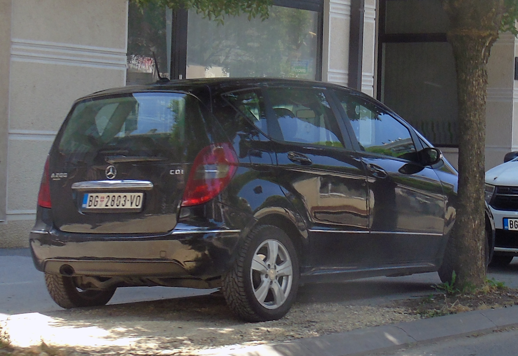 BG 2803-VO, Mercedes-Benz A-Klasse 2nd gen 5-door Hatch (W169), facelift, 2008–2012
