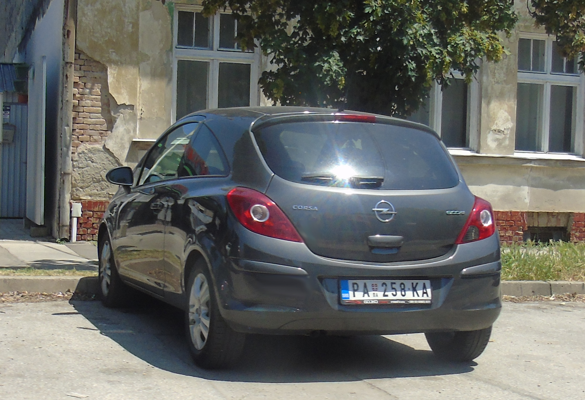 PA 258-KA, Opel Corsa 4th gen 3-door Hatch (D; S07), 2006–2015