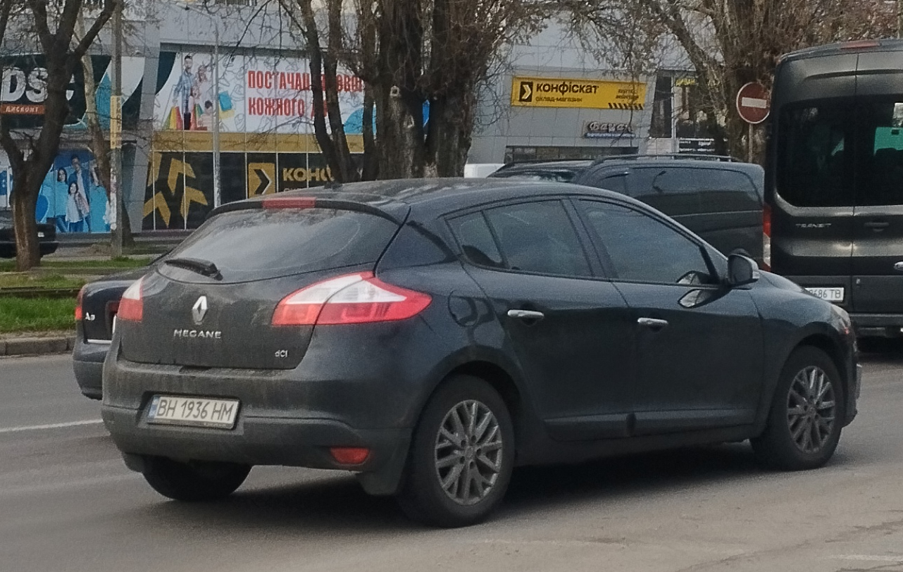 BH 1936 HM, Renault Mégane 3rd gen Hatch (B95), 2008–2015