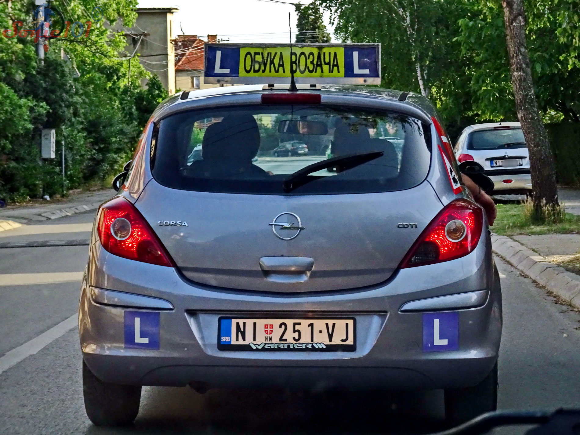 NI 251-VJ, Opel Corsa 4th gen 3-door Hatch (D; S07), 2006–2015