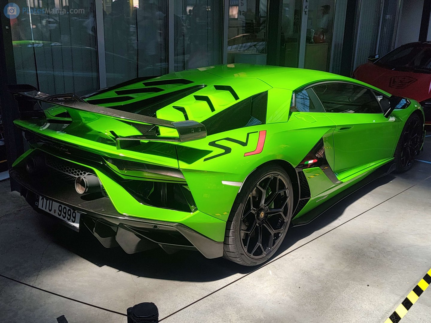 1TU 9999, Lamborghini Aventador LP770-4 SVJ, 2018–
