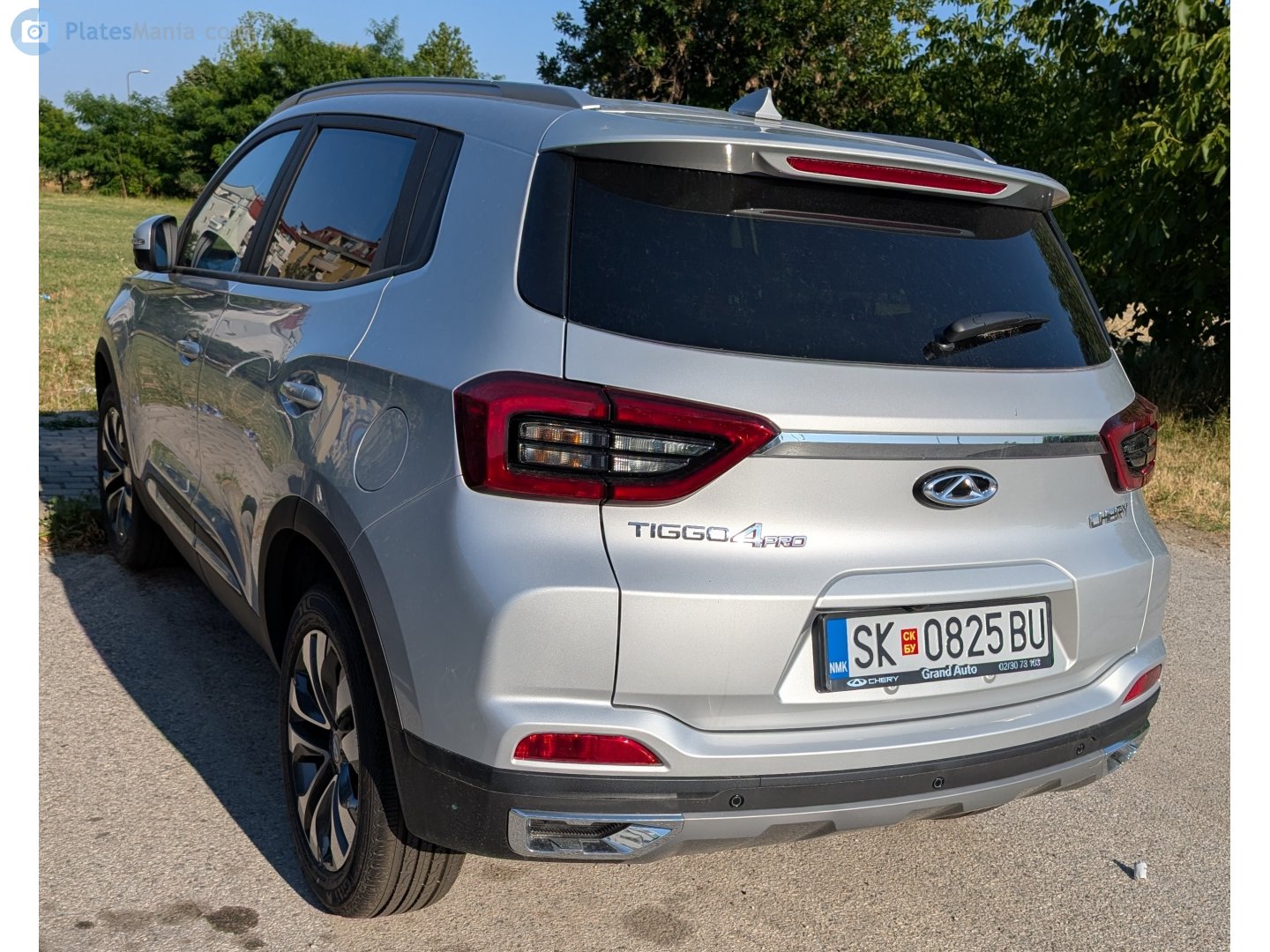 SK 0825 BU, Chery (Chirey) Tiggo 4 1st gen Pro (T19), 2nd facelift, 2021–
