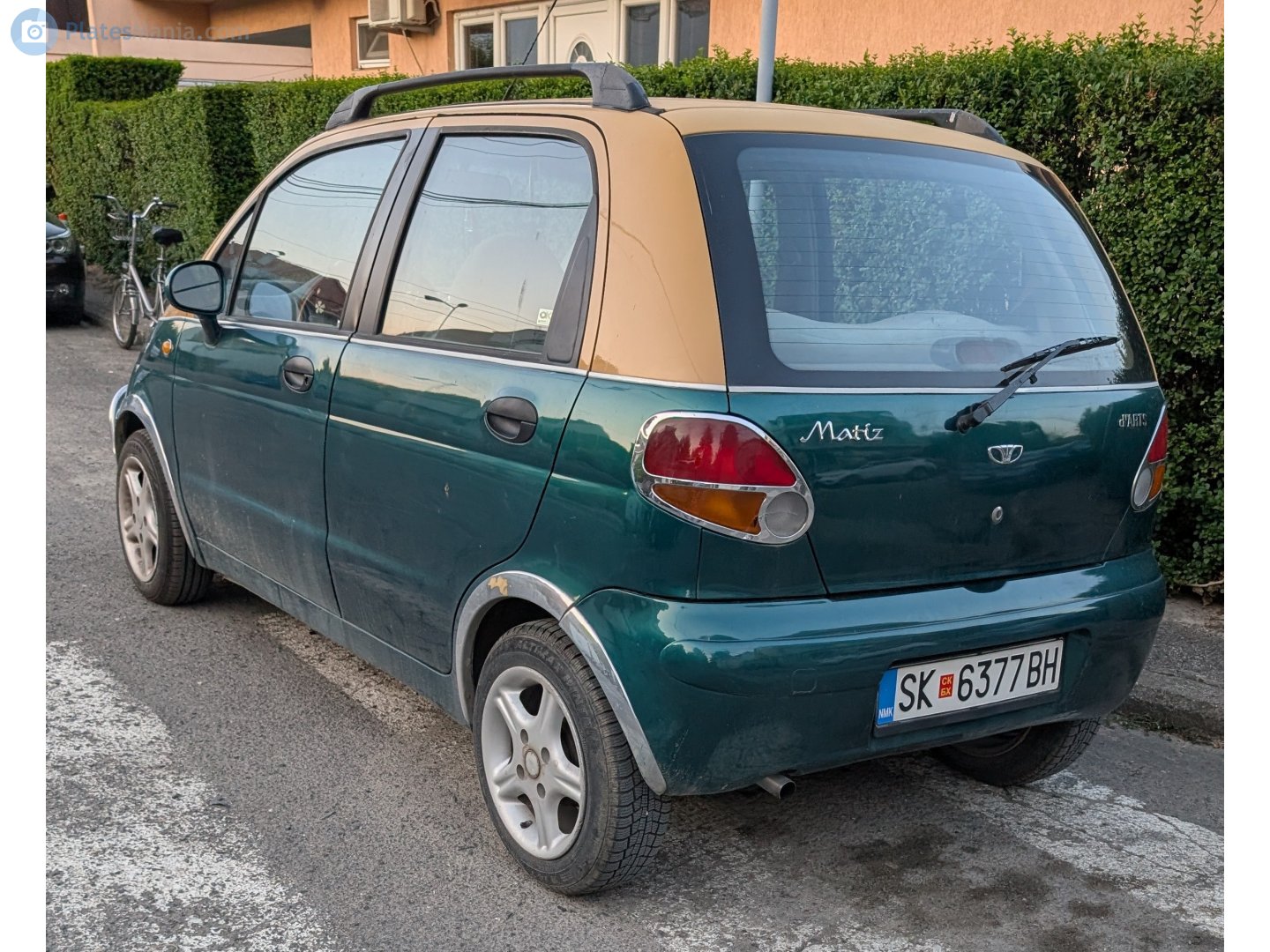 SK 6377 BH, Daewoo Matiz 1st gen (M100), 1998­–2004 (–2007 for PL- and –2008 for RO-market)
