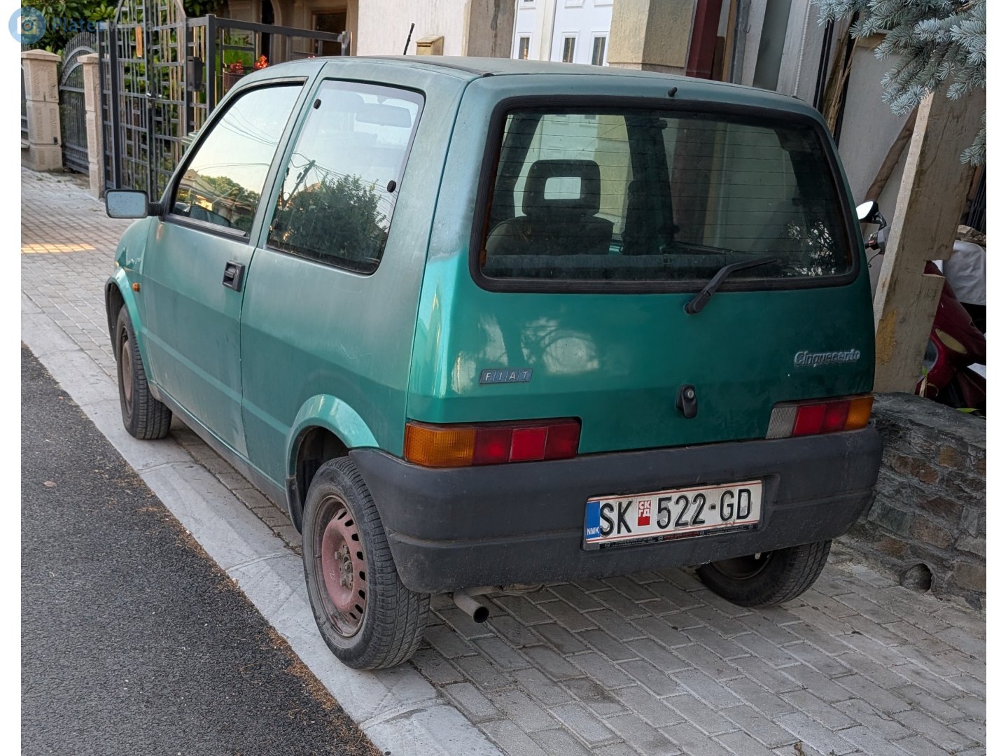 SK 522-GD, FIAT Cinquecento 1st gen (170), 1992–1998