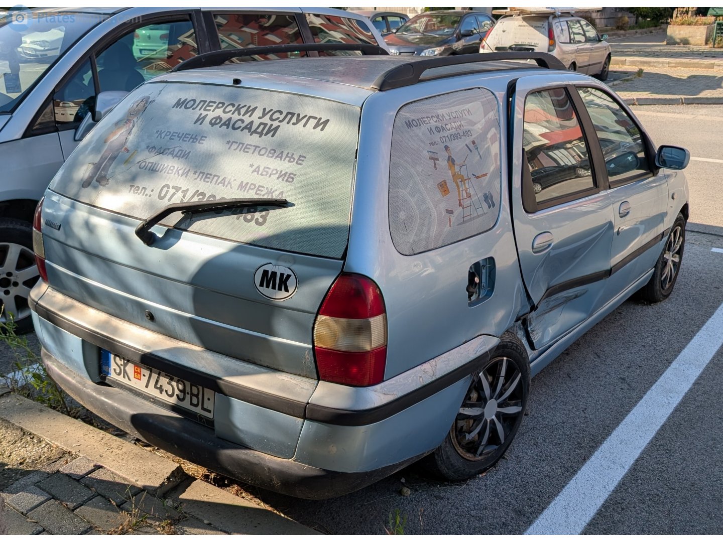 SK 7439 BL, FIAT Palio 1st gen Weekend (178), 1997–2002