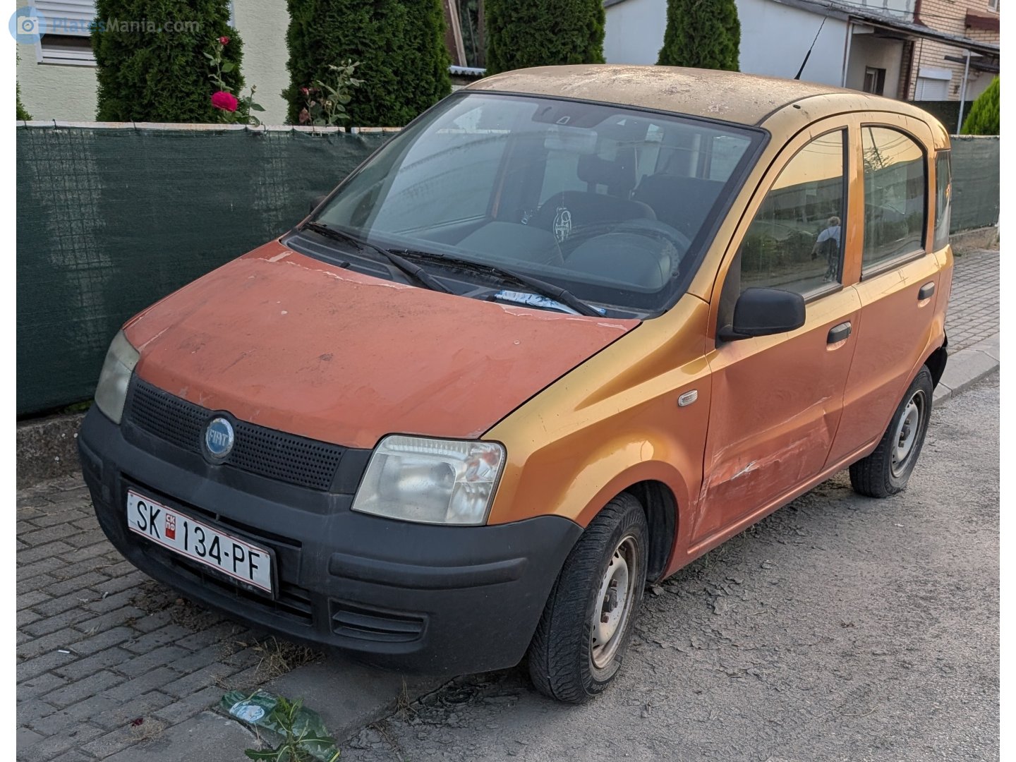 SK 134-PF, FIAT Panda 2nd gen (169), 2003–2012