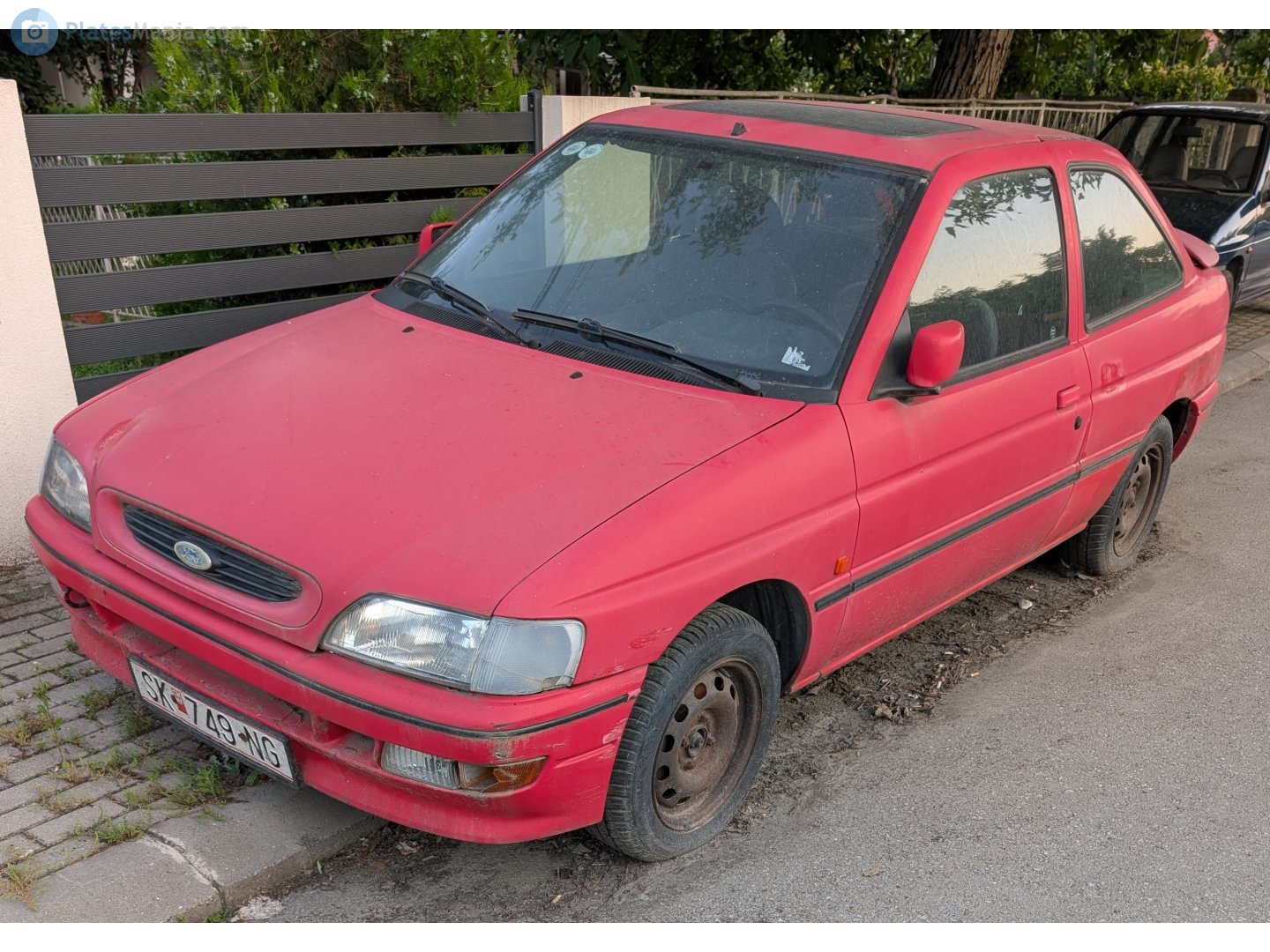 SK 749-NG, Ford Escort 5th gen 3-door Hatch (ABL; Global-market), 1990–1995 (–1996 for LATAM-market)
