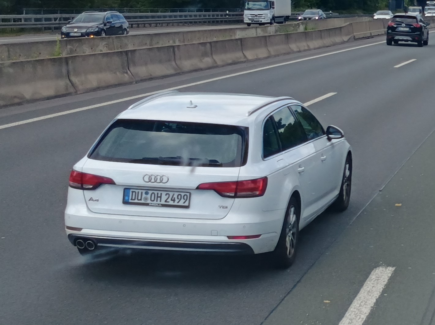 DU OH 2499, Audi A4 5th gen Avant (B9/8W5/8WD), 2015–2019