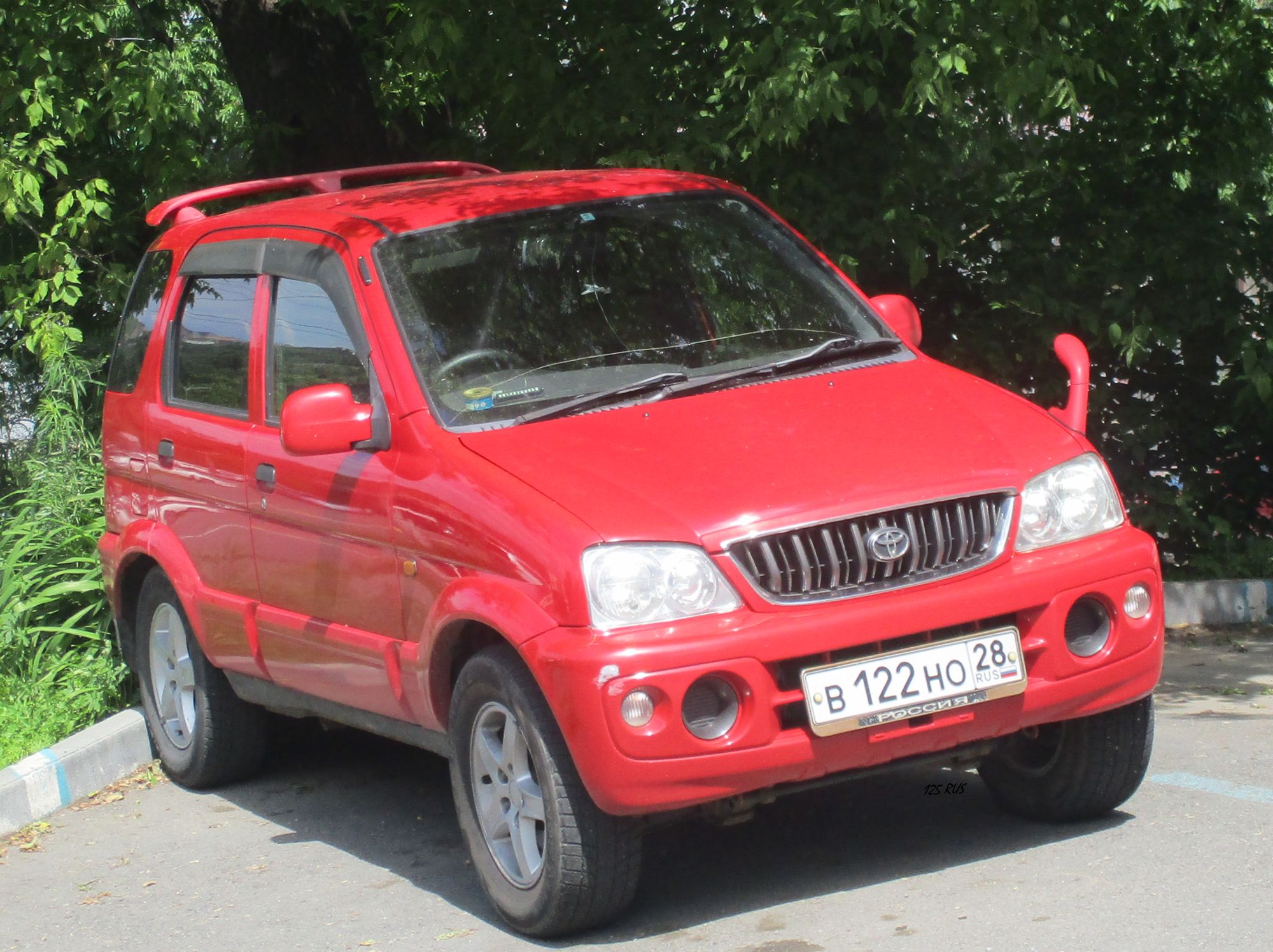 в 122 но 28, Toyota Cami 1st gen (J100), 2000–2006