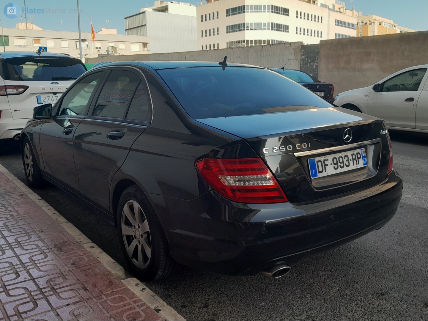 DF-993-RP, Mercedes-Benz C-Klasse 3rd gen Sedan (W204), 2007–2015
