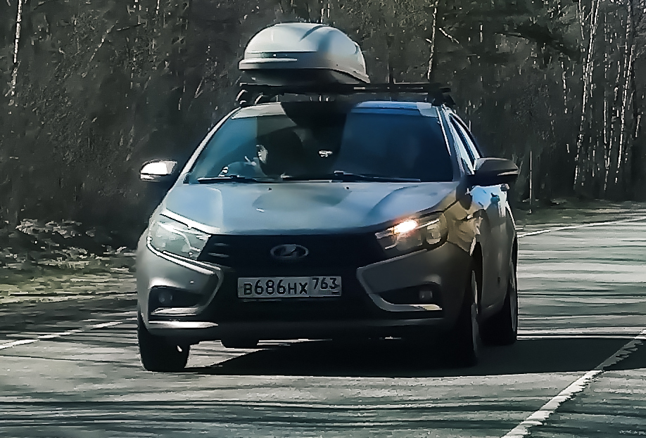 в 686 нх 763, Lada (VAZ) Vesta 1st gen SW (GFK), 2017–2022