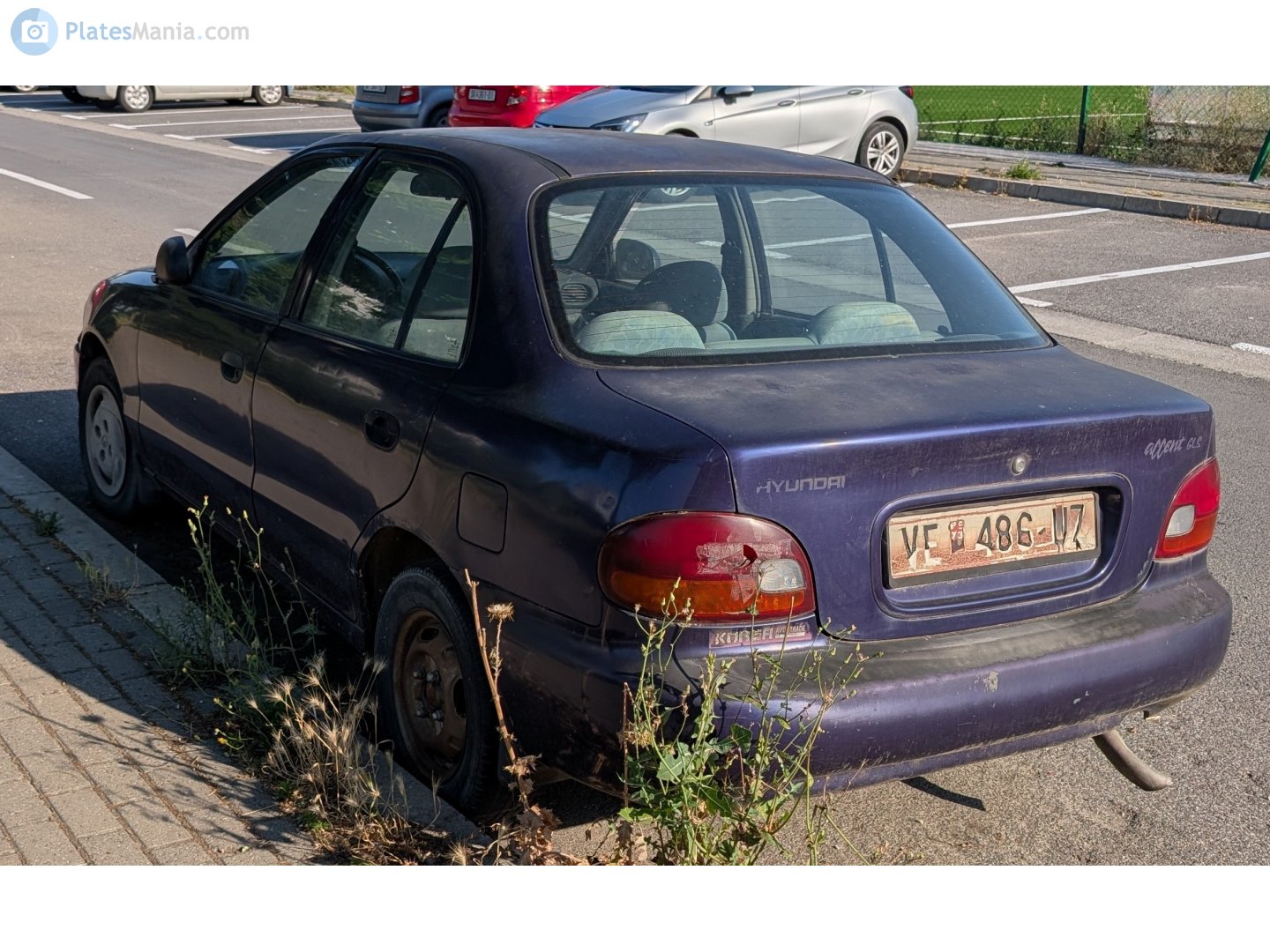 VE 486-UZ, Hyundai Accent 1st gen Sedan (X3), 1994–2000