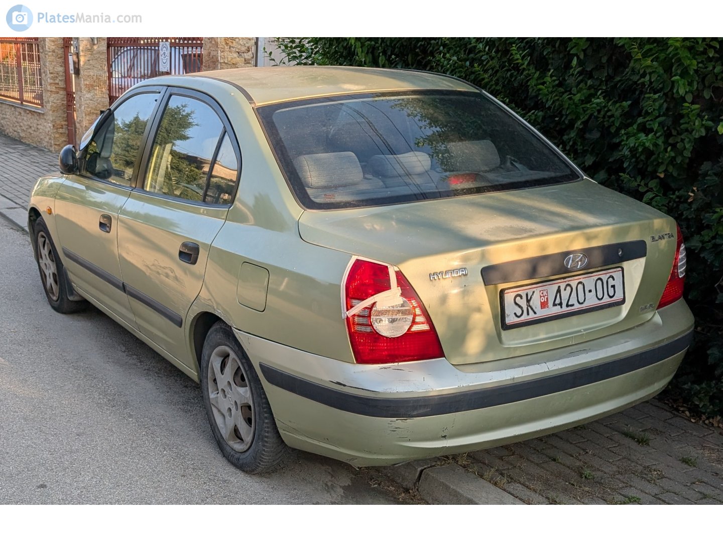 SK 420-OG, Hyundai Elantra 3rd gen Sedan (XD), 2000–2010