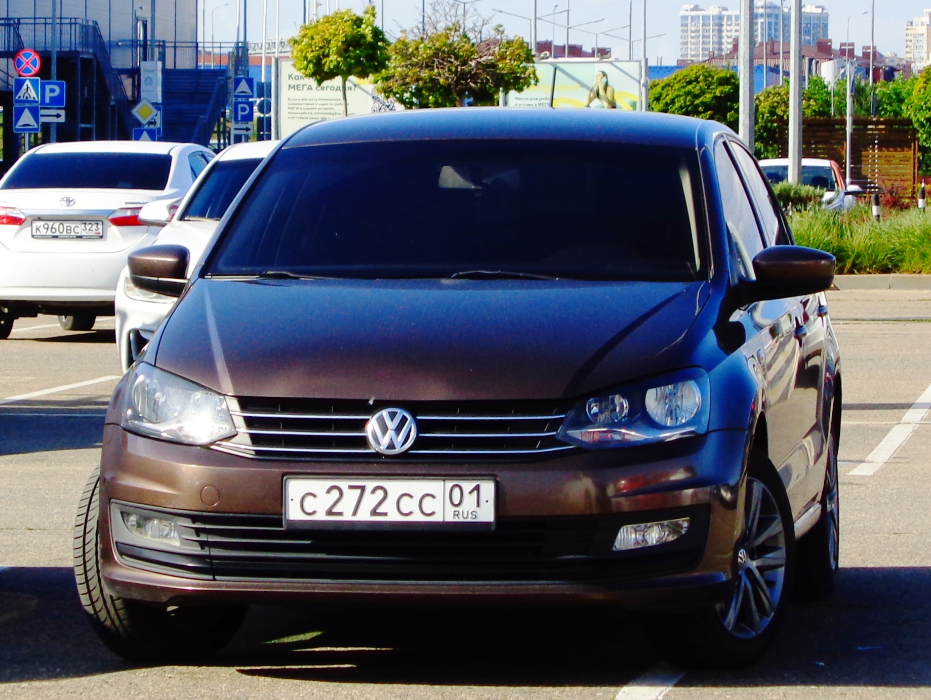 с 272 сс 01, Volkswagen Polo 5th gen Sedan (A05), 1st facelift, 2015–2020