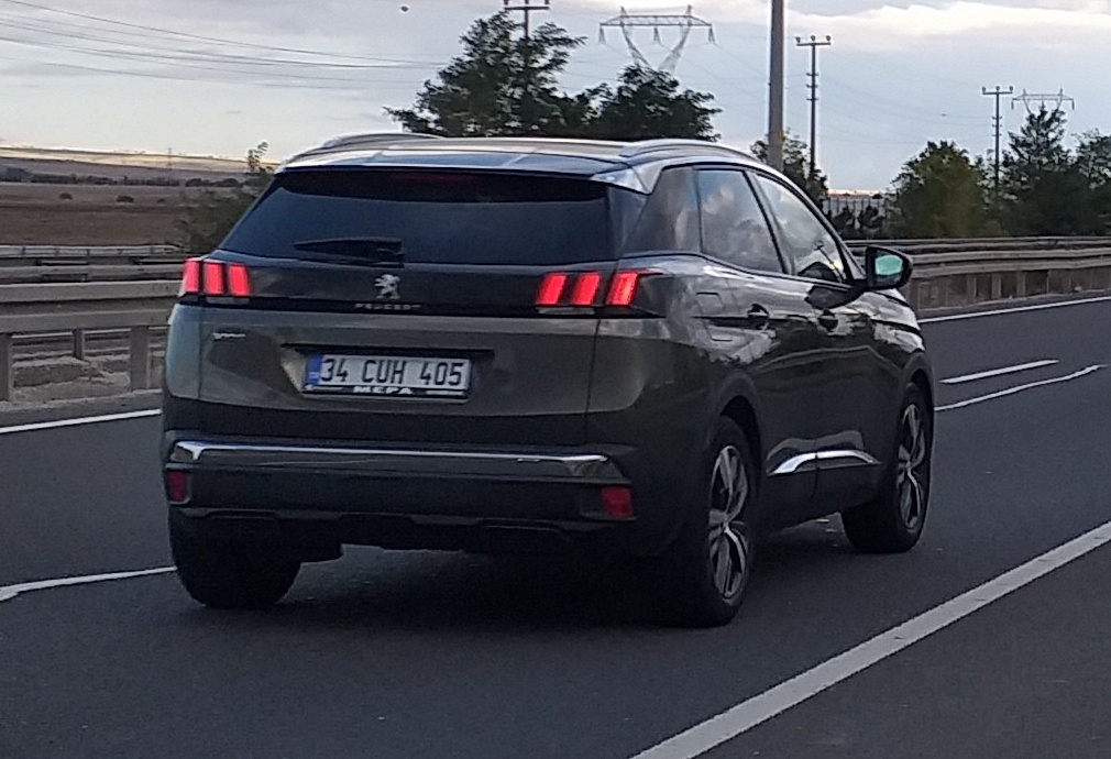 34 CUH 405, Peugeot 3008 2nd gen (P84), 2016–2020
