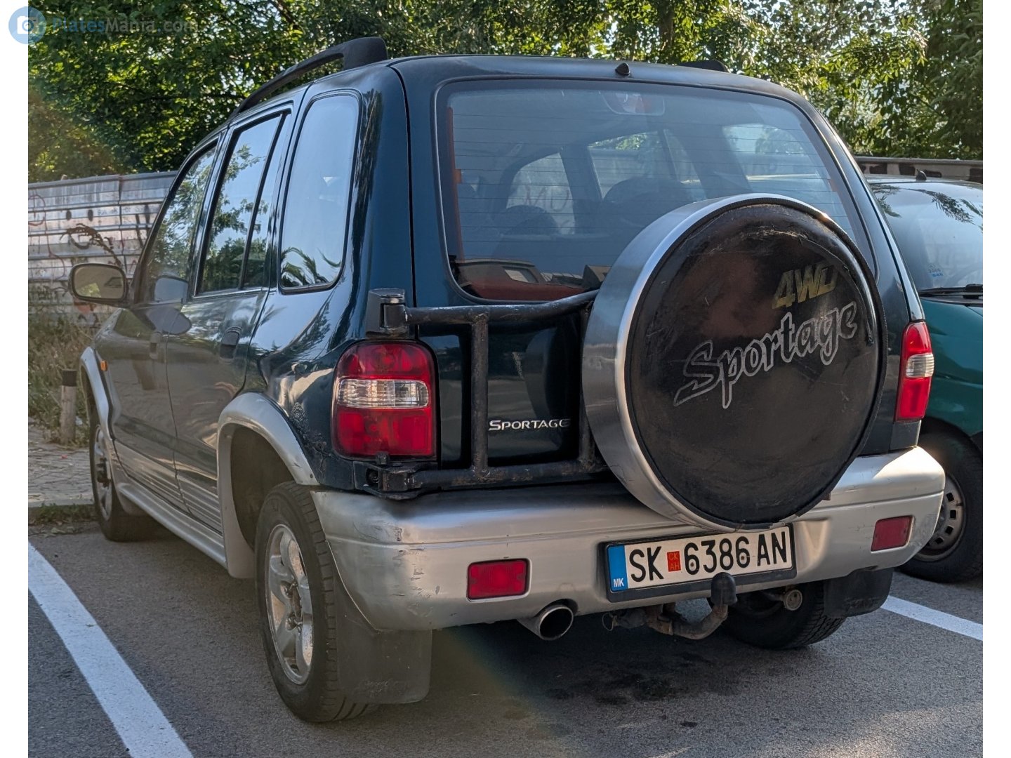 SK 6386 AN, Kia Sportage 1st gen 5-door SUV (JA/NB), 1993–2003