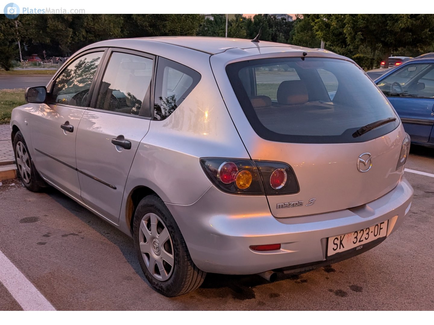 SK 323-OF, Mazda 3 1st gen Hatch (BK), 2003–2009