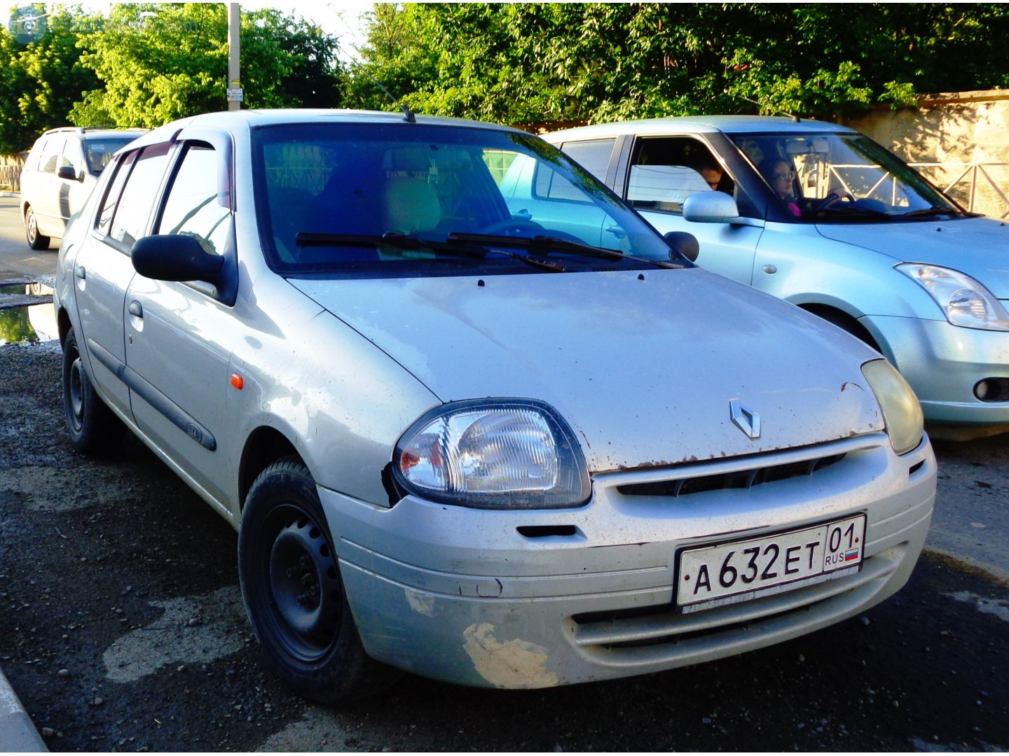 а 632 ет 01, Renault Clio 2nd gen (Symbol/Classic) Sedan (L65), 1999–2002