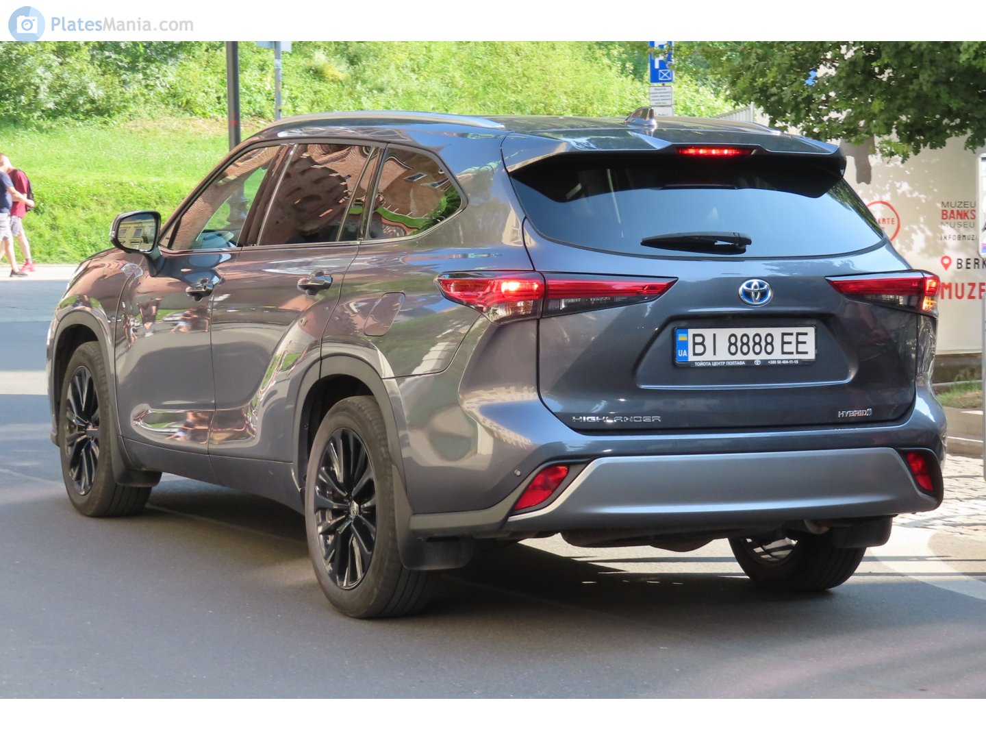 BI 8888 EE, Toyota Highlander 4th gen (XU70), 2019–