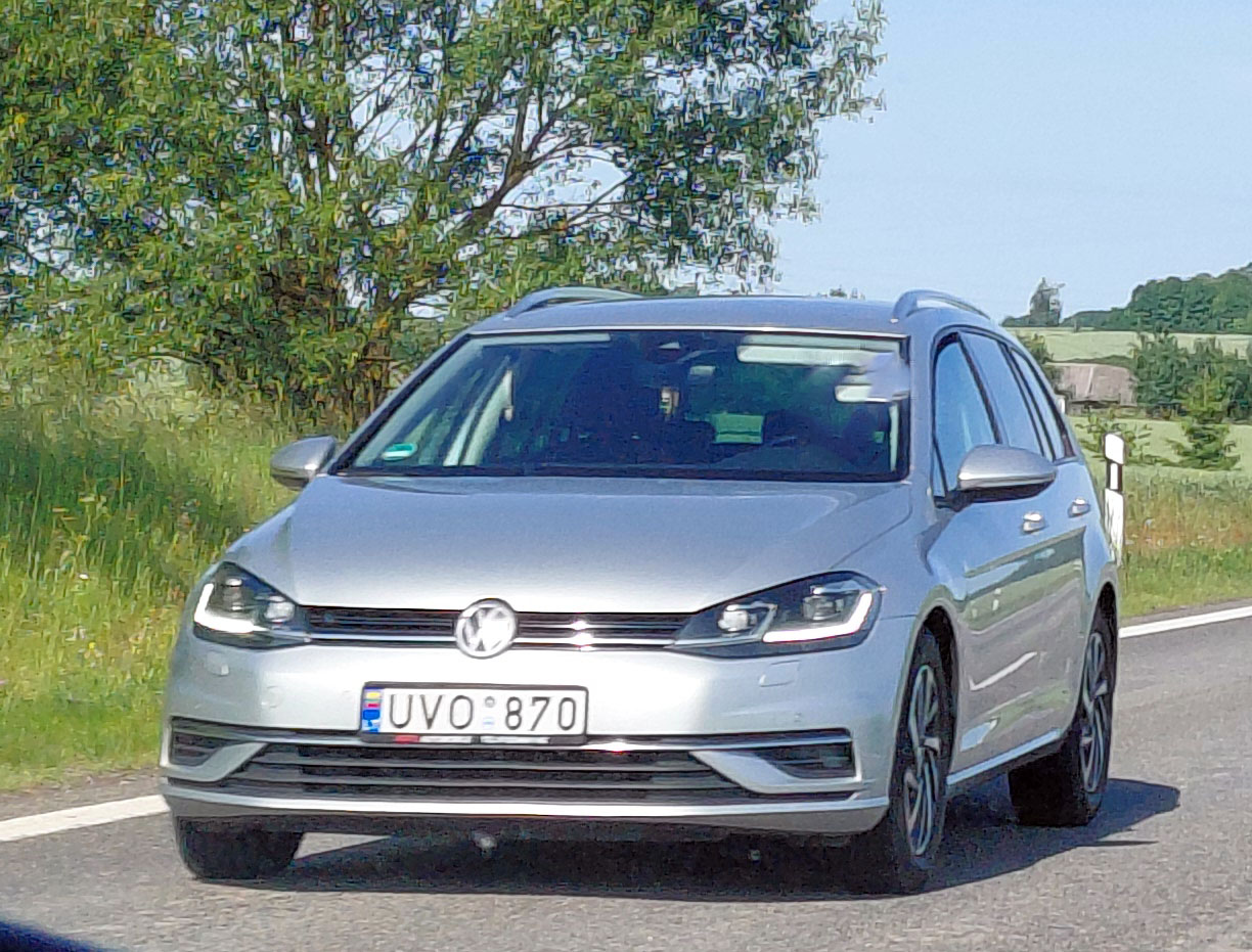 UVO 870, Volkswagen Golf 7th gen Variant (5G), 2013–2020