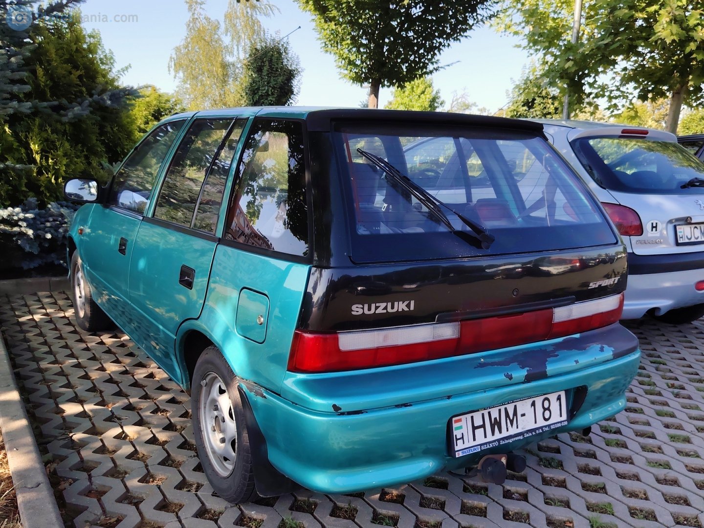 HWM-181, Suzuki Swift 2nd gen 5-door Hatch (SF), facelift, 1996–2004