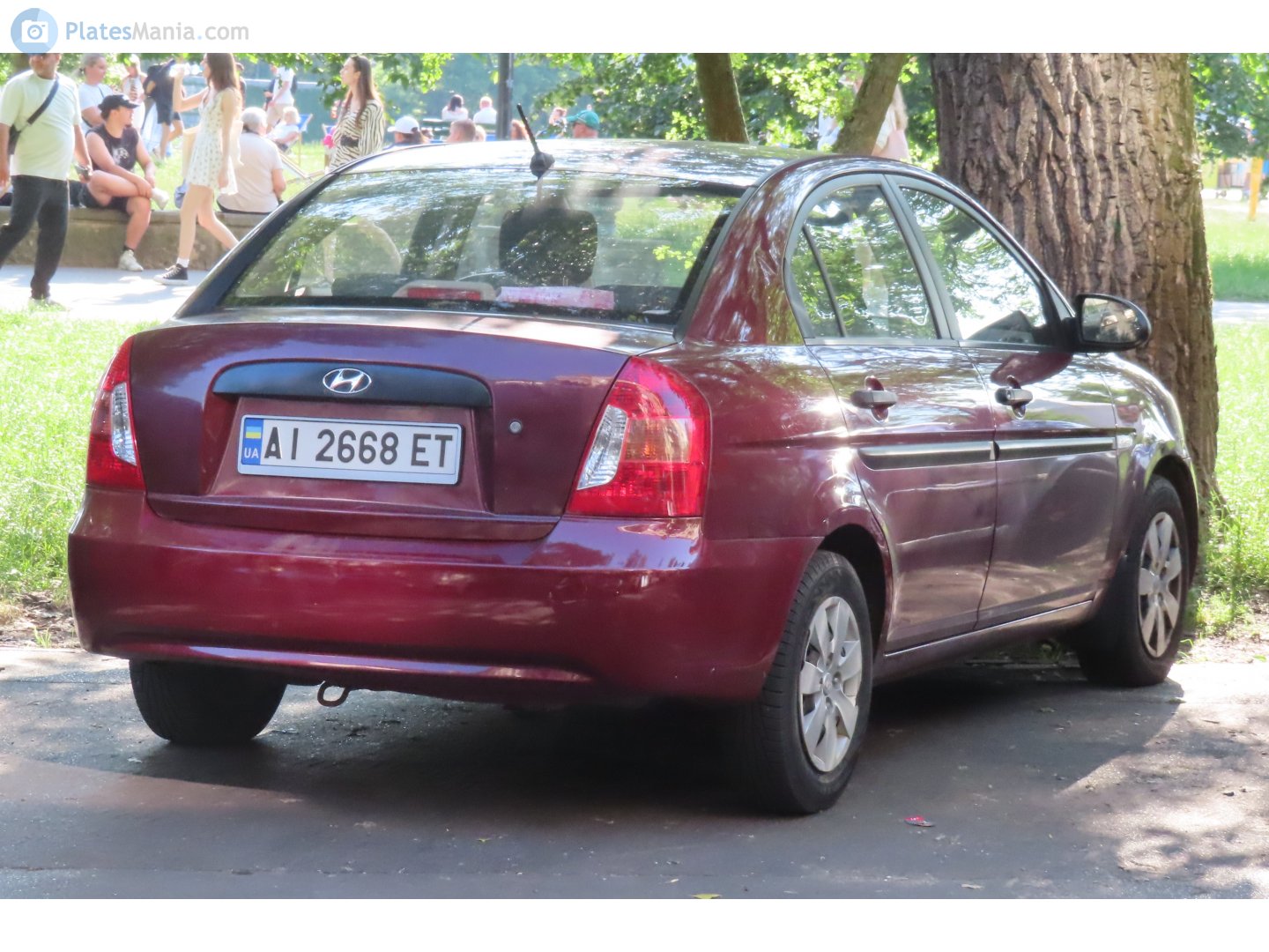 AI 2668 ET, Hyundai Accent 3rd gen Sedan (MC), 2006­–2011