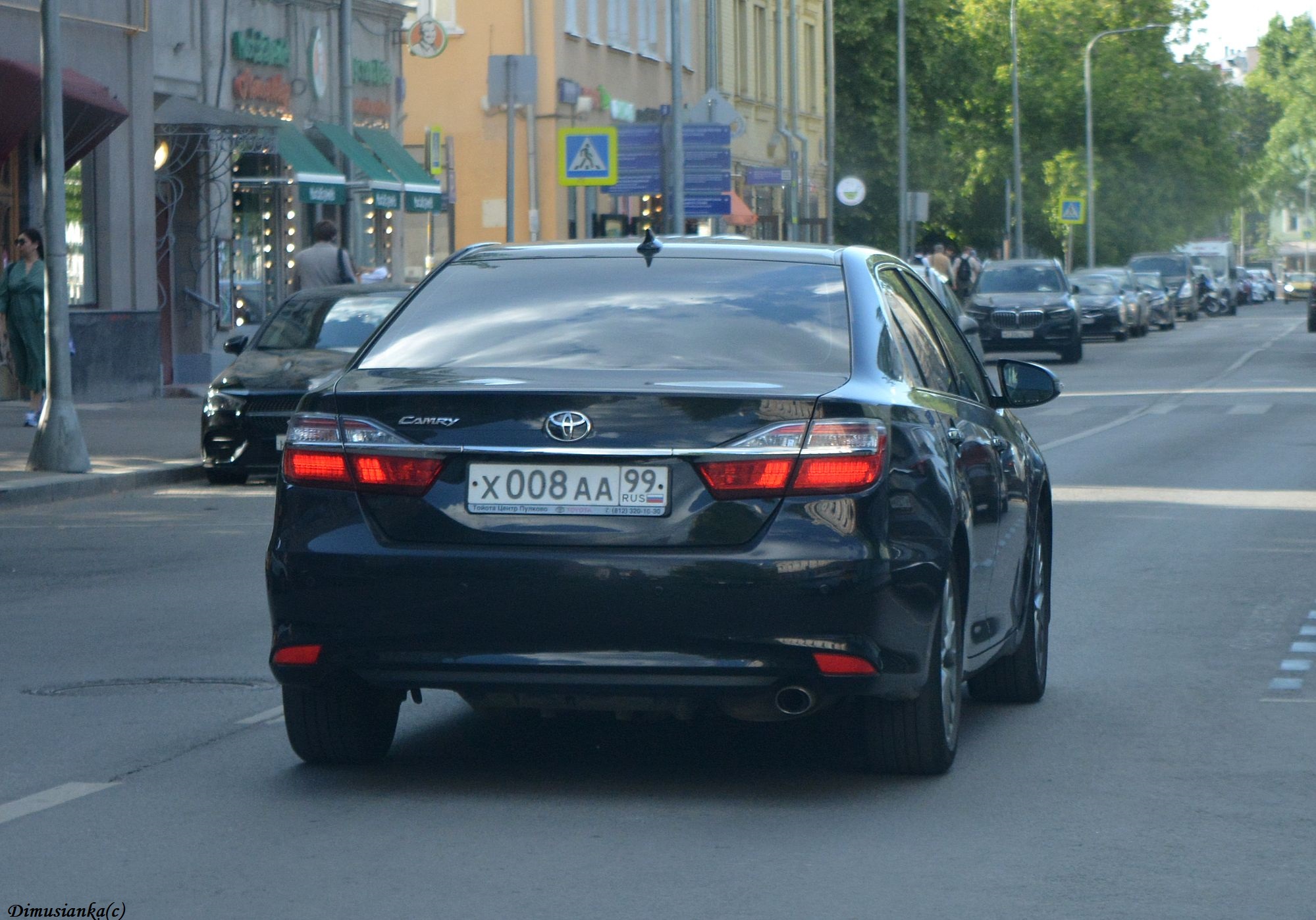 х 008 аа 99, Toyota Camry 7th gen (XV50; Global-market), facelift, 2014–2018