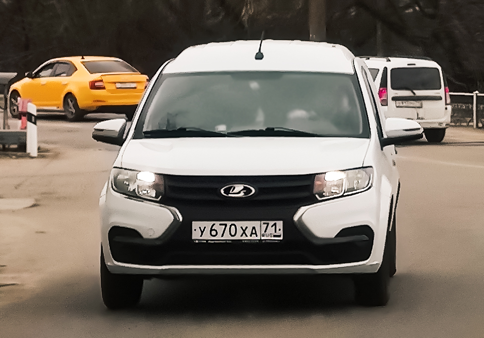 у 670 ха 71, Lada (VAZ) Largus F90, facelift (FS0), 2021–