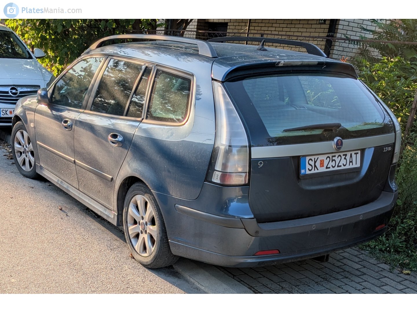 SK 2523 AT, SAAB 9-3 2nd gen SportCombi Wagon (YS3F), facelift, 2007–2012