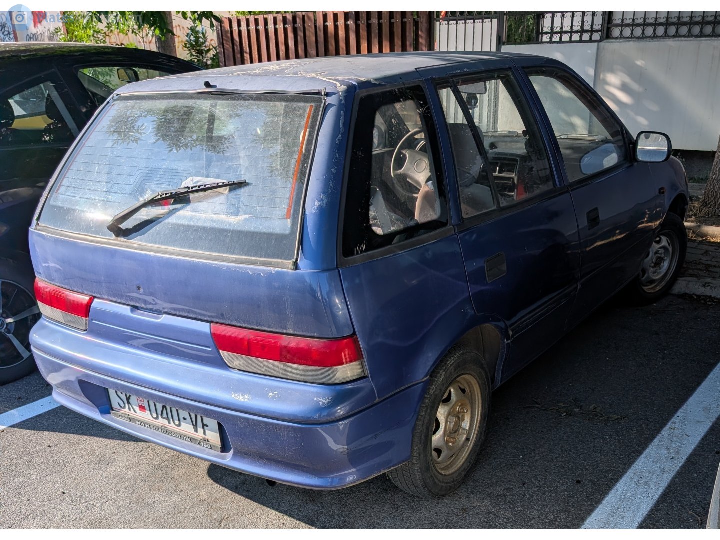 SK 040-VF, Suzuki Swift 2nd gen 5-door Hatch (SF), facelift, 1996–2004