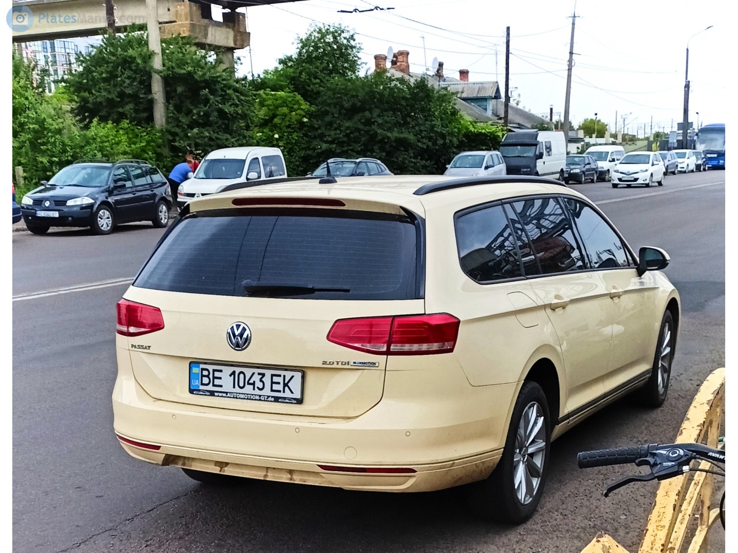 BE 1043 EK, Volkswagen Passat 8th gen Variant (B8; 3G), 2015–2023