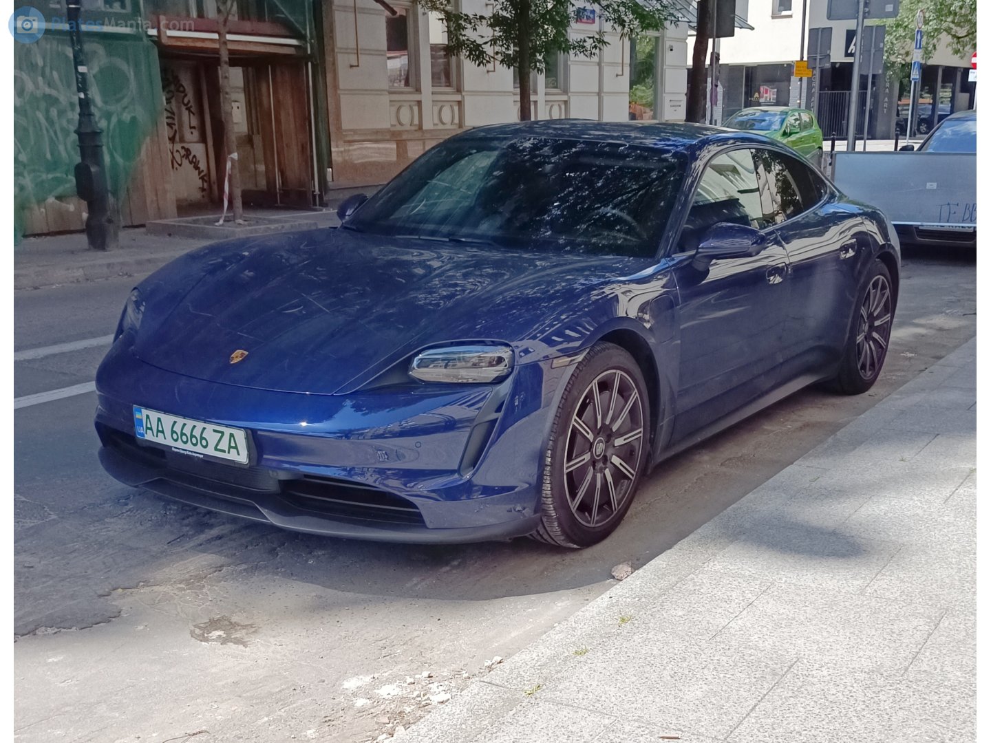 AA 6666 ZA, Porsche Taycan 1st gen Sedan (9J1), 2019–2024