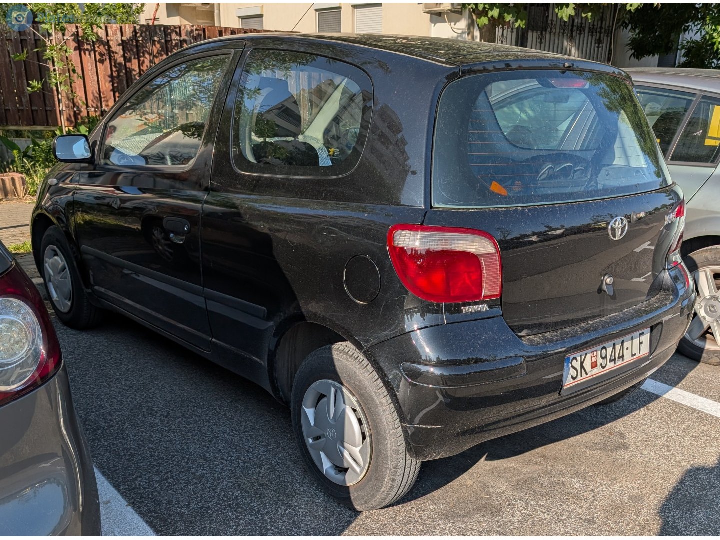 SK 944-LF, Toyota Yaris 1st gen 3-door Hatch (XP10), 1999–2005