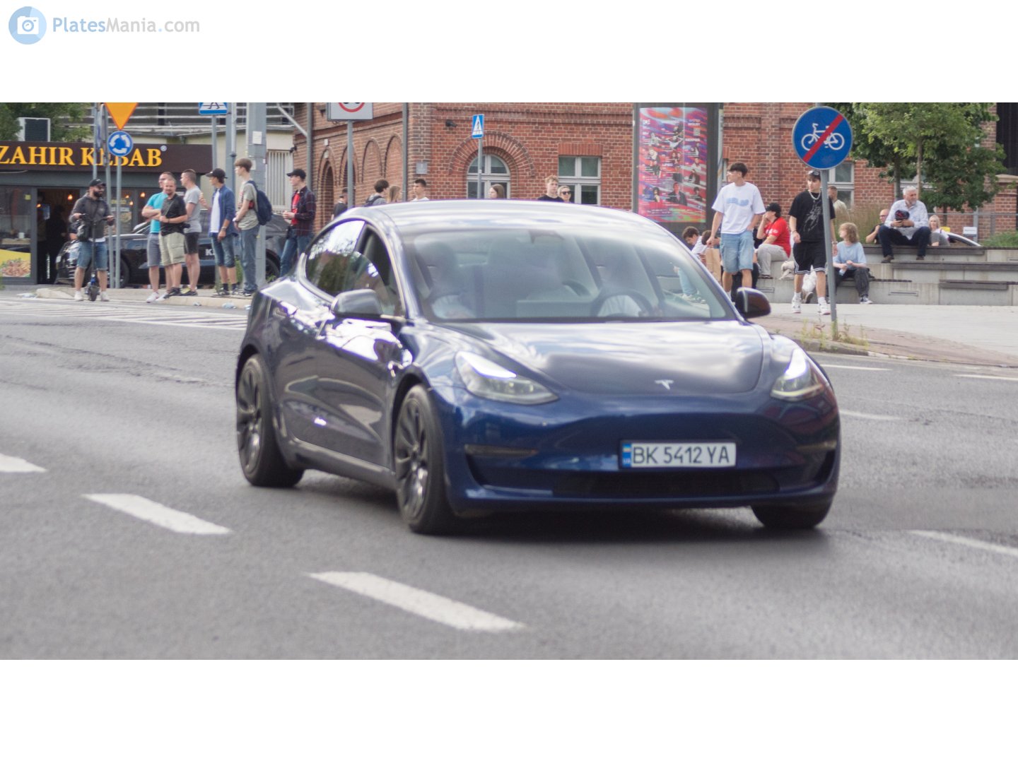 BK 5412 YA, Tesla Model 3 