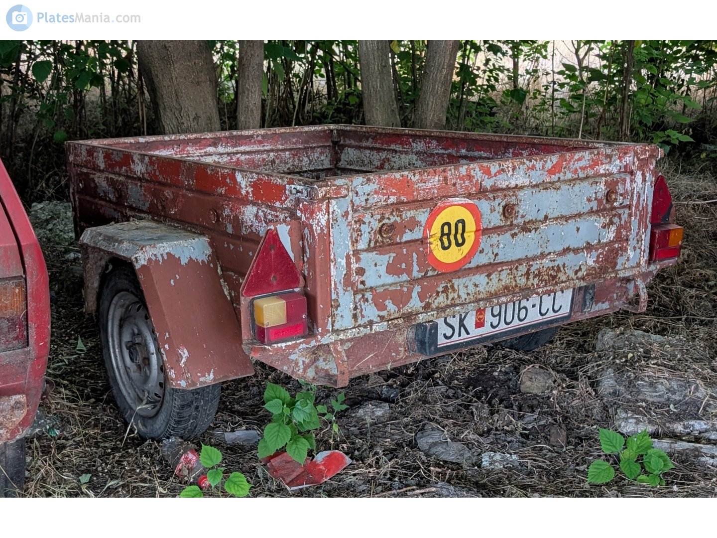 SK 906-CC, Regular plates (1993) 