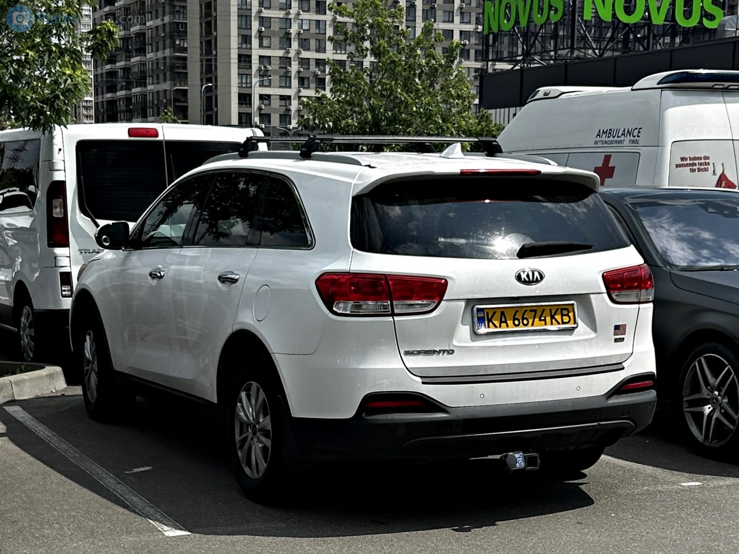 KA 6674 KB, Kia Sorento 3rd gen (Prime) (UM), 2014–2020