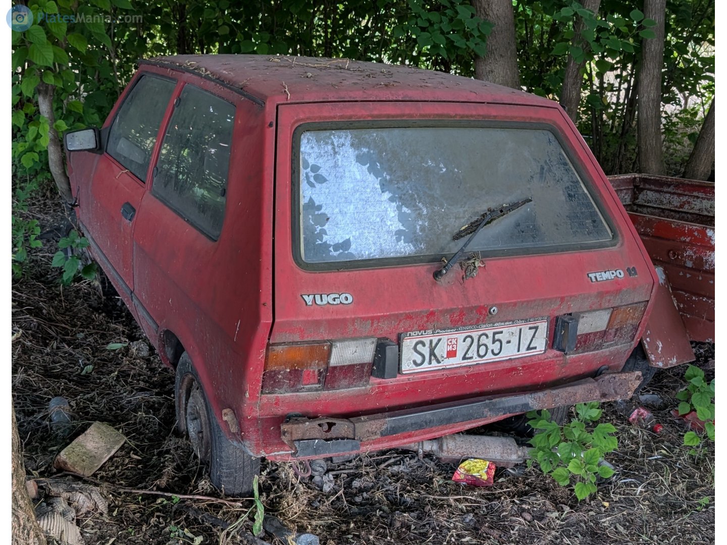 SK 265-IZ, Zastava Yugo Tempo, 1996–2006