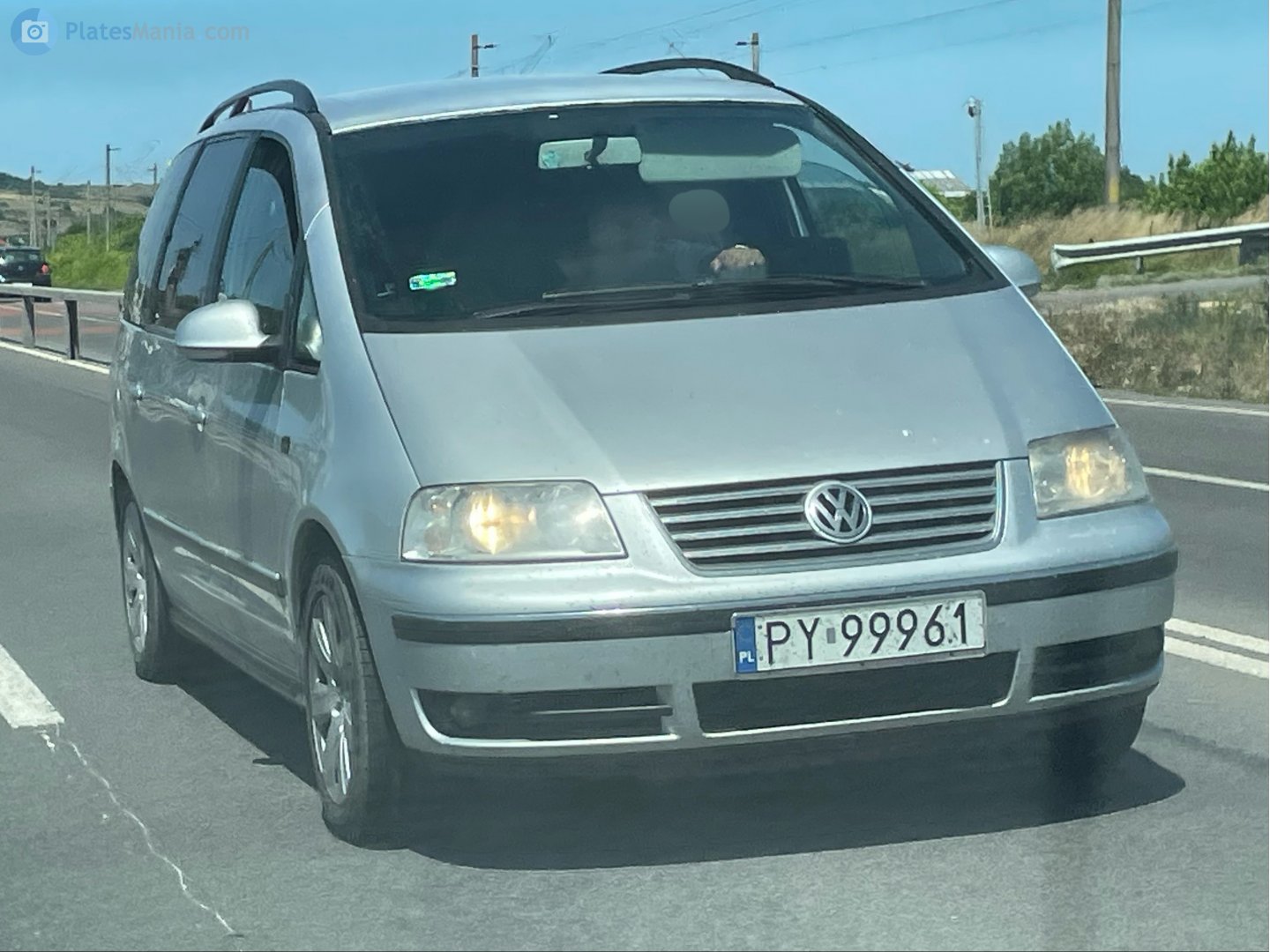 PY 99961, Volkswagen Sharan 1st gen (7M), facelift, 2000–2010