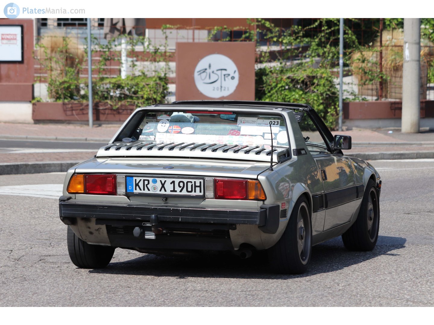 KR X 190 H, FIAT Bertone X1/9 1st gen (128), 1972–1989