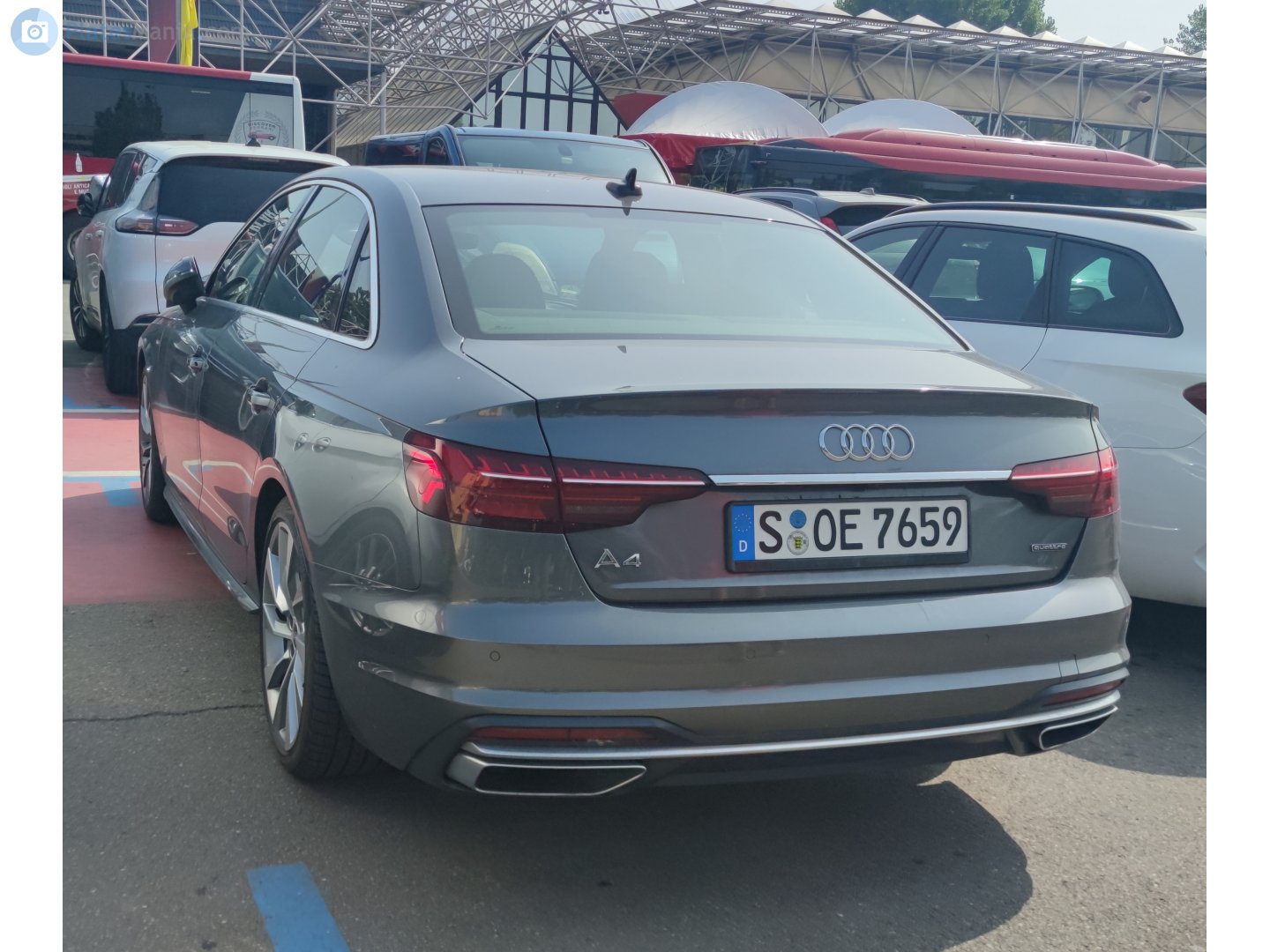 S OE 7659, Audi A4 5th gen Sedan (B9.5/8W2/8WC), facelift, 2019–