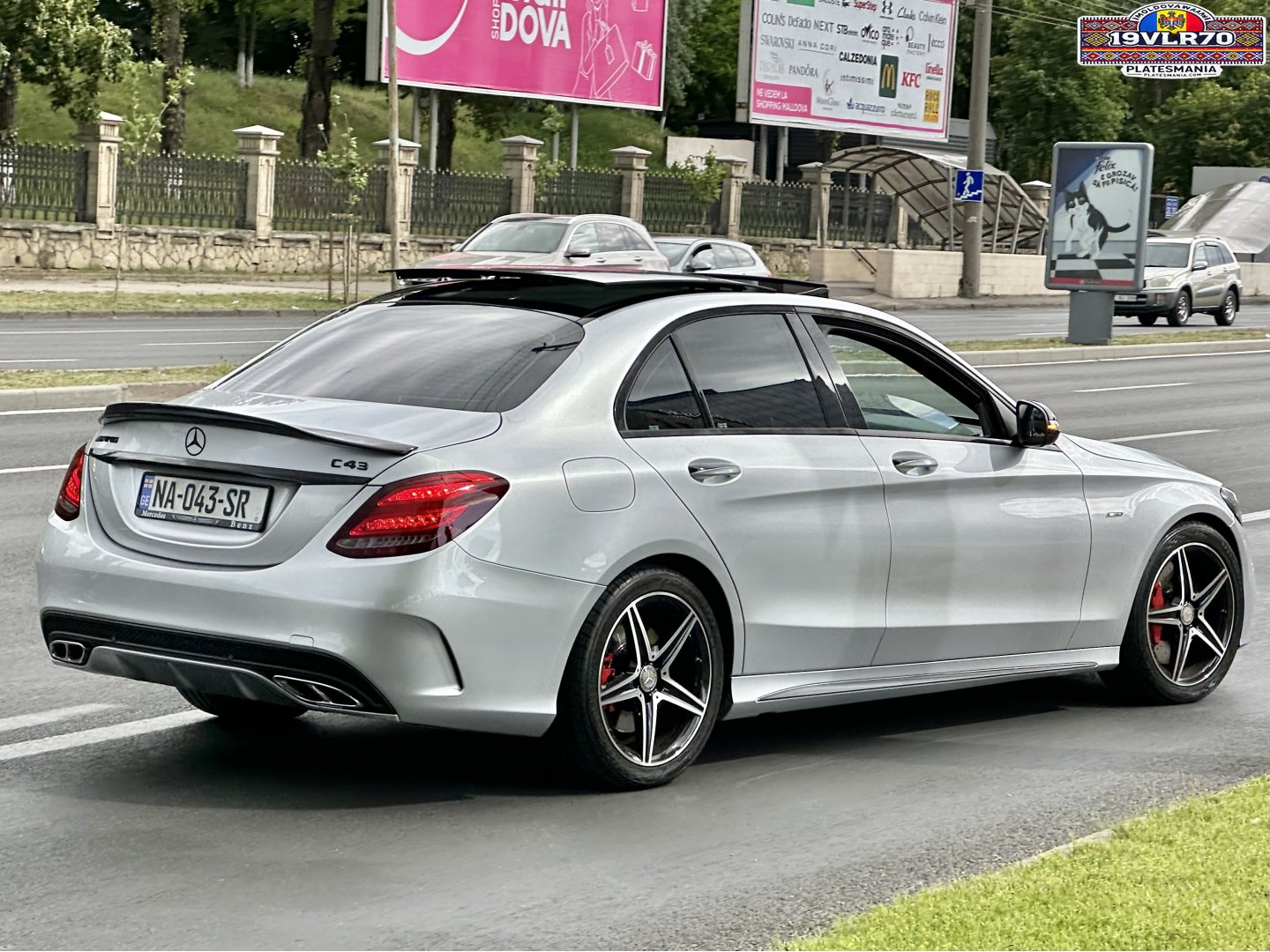 NA-043-SR, Mercedes-Benz C-Klasse 4th gen Sedan (W205), 2014–2021