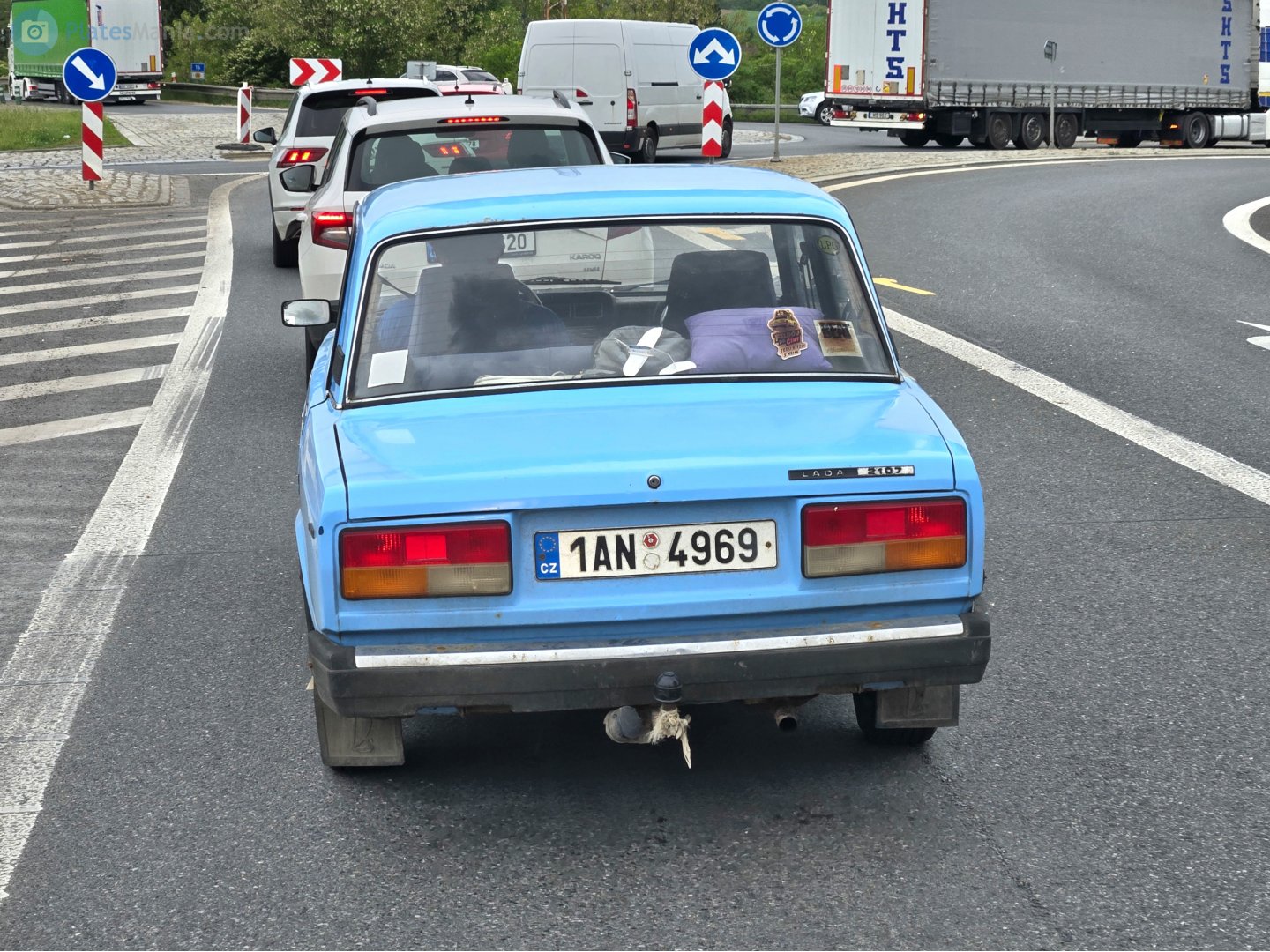 1AN 4969, Lada (VAZ) 2107 Жигули (Nova / Riva / Signet / 1500), 1982–2014